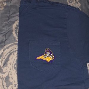 Dark gray/blue ECU t shirt